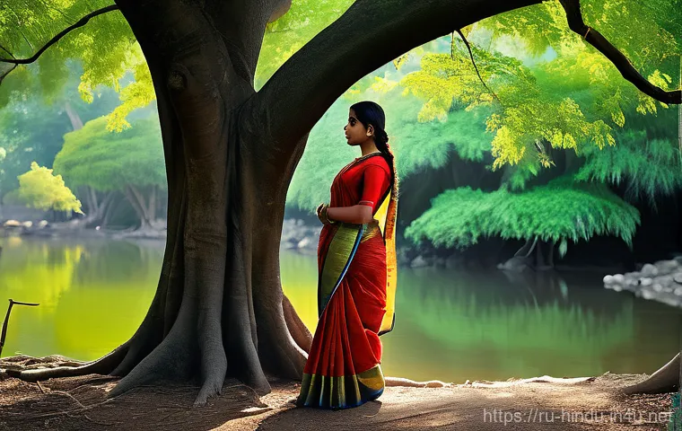 힌두교의 현대적 변형 - **Prompt:** A vibrant cultural exchange event in a beautifully appointed community center, blending ...