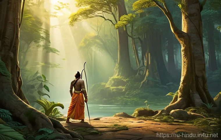 힌두교 신화 - **Prompt: Tranquil Yoga and Meditation Practice**
    "A serene and inspiring image of an individual...