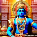 힌두교 신화 라마와 시타 - Here are three detailed image generation prompts in English, inspired by the Ramayana narrative you ...